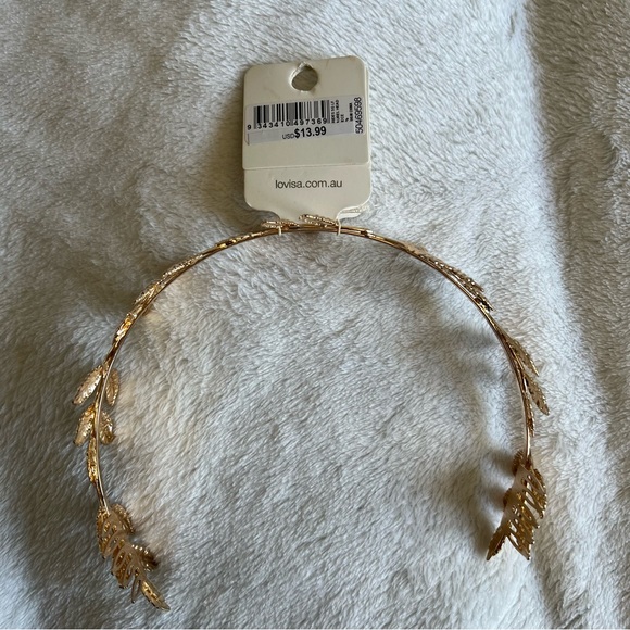 Lovisa Gold Leaf Head Piece - Picture 3 of 12